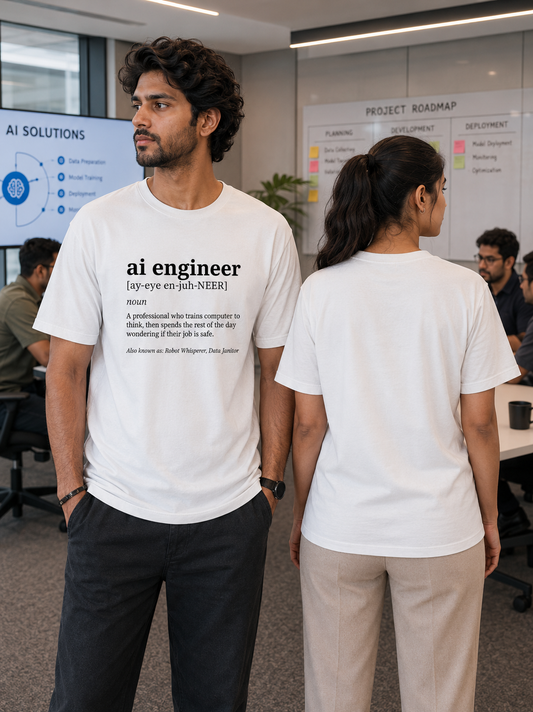 The AI Engineer Tee Unisex Classic Crew T-Shirt