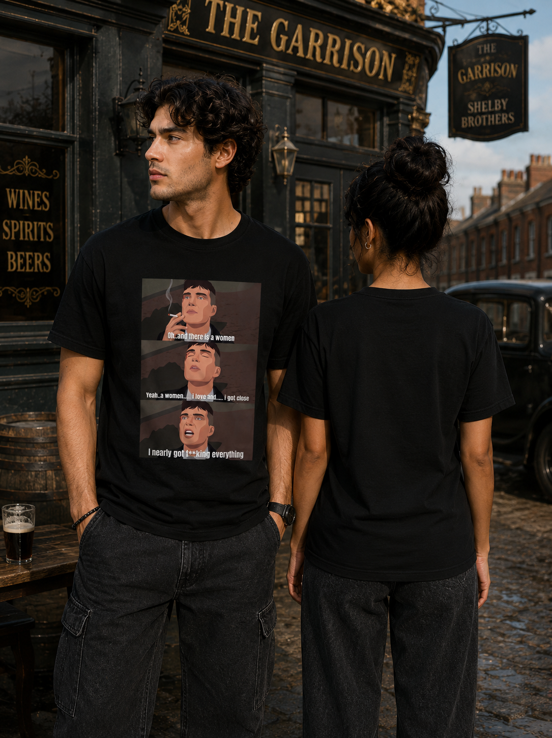 "Nearly Everything" Peaky Blinders Unisex Crew T-Shirt