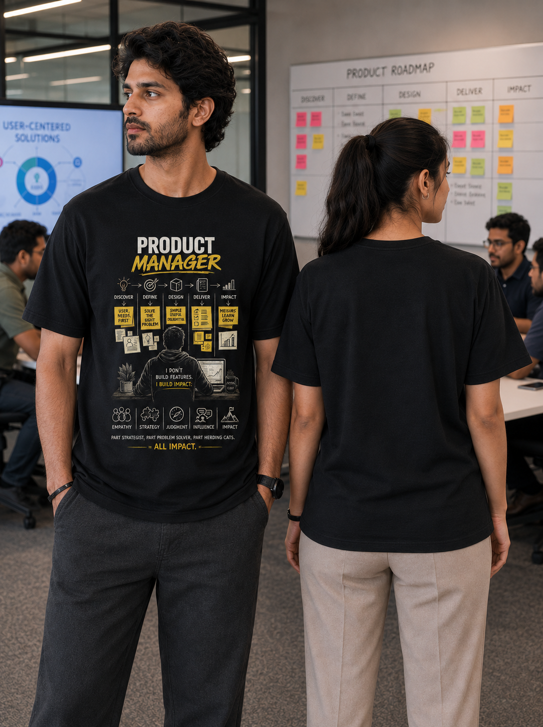 Product Manager – Build Impact Graphic Unisex Tee