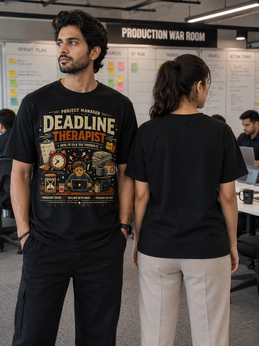 Deadline Therapist | The Ultimate Project Manager Unisex Tee