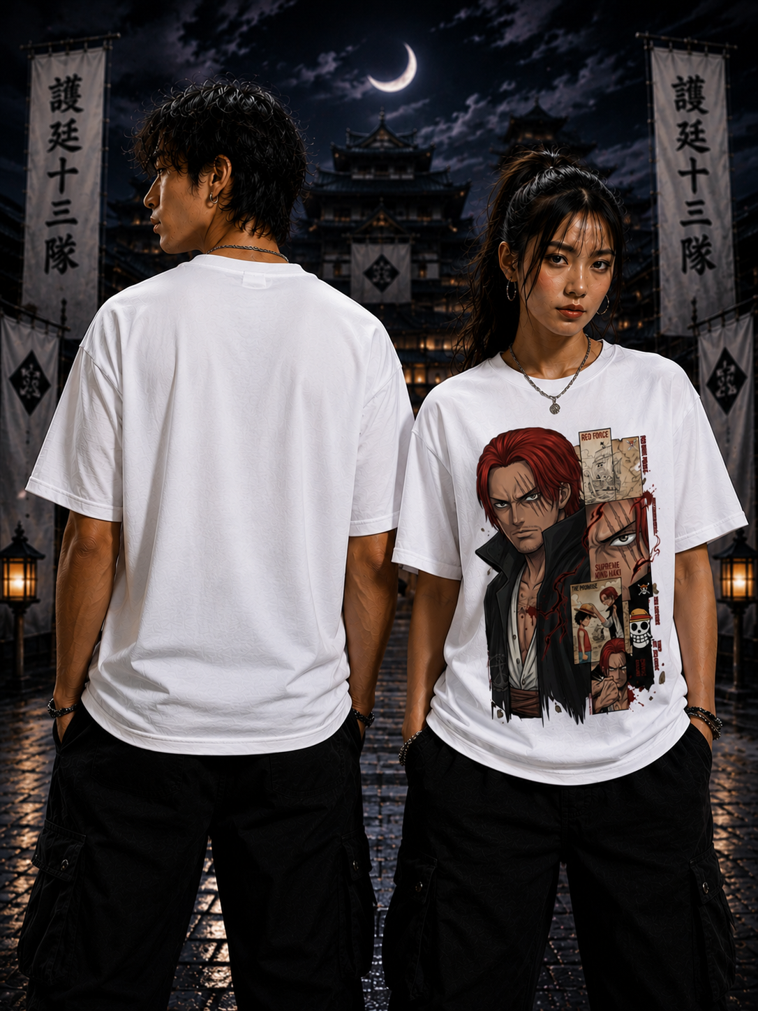 Red-Haired Emperor: Shanks Yonko Edition Graphic Unisex Classic Crew T-Shirt